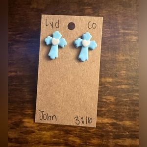 Easter Earrings Crosses